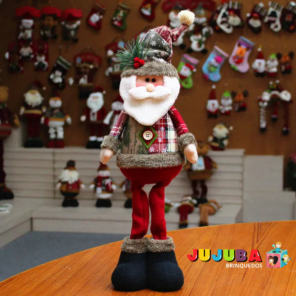 Bonecos decorativos de Natal - 55 cm - Jujuba Brinquedos 