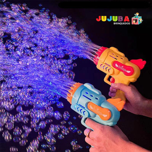 BolhaBlaster - Uma explosão de diversão - Jujuba Brinquedos 