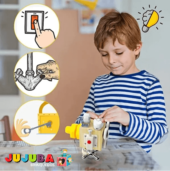 Cubo de atividades 7 em 1 - Jujuba Brinquedos 
