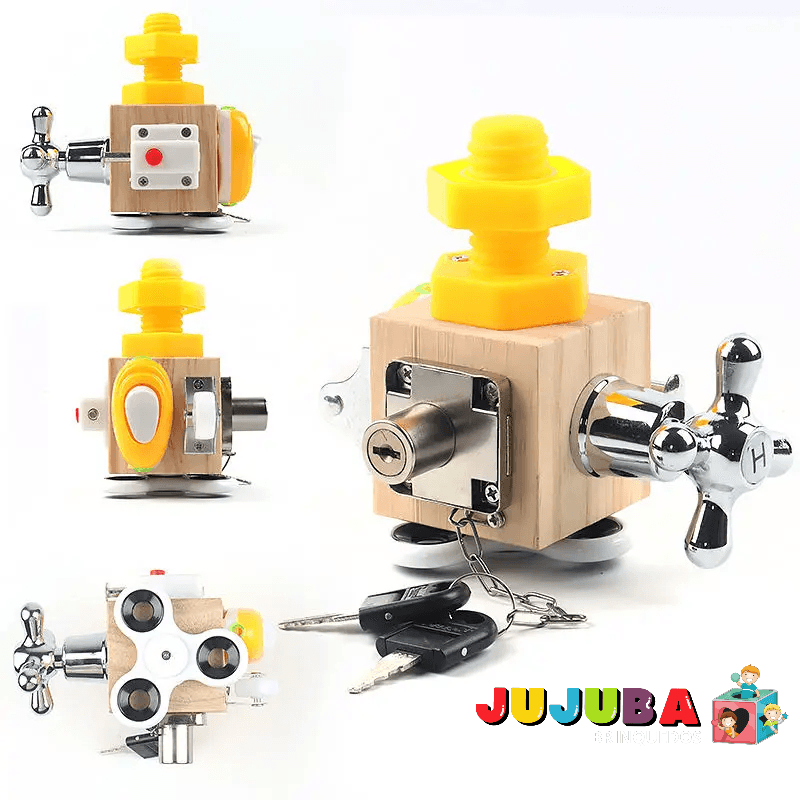 Cubo de atividades 7 em 1 - Jujuba Brinquedos 